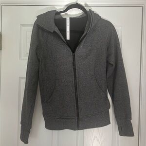 Lululemon Athletica Charcoal Zip-Up Jacket